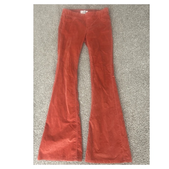 Free People Brown Wide Leg Pants - Picture 3 of 7